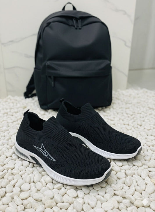Black Skechers for Men – Soft & Comfortable Shoes - The Storvia Designers