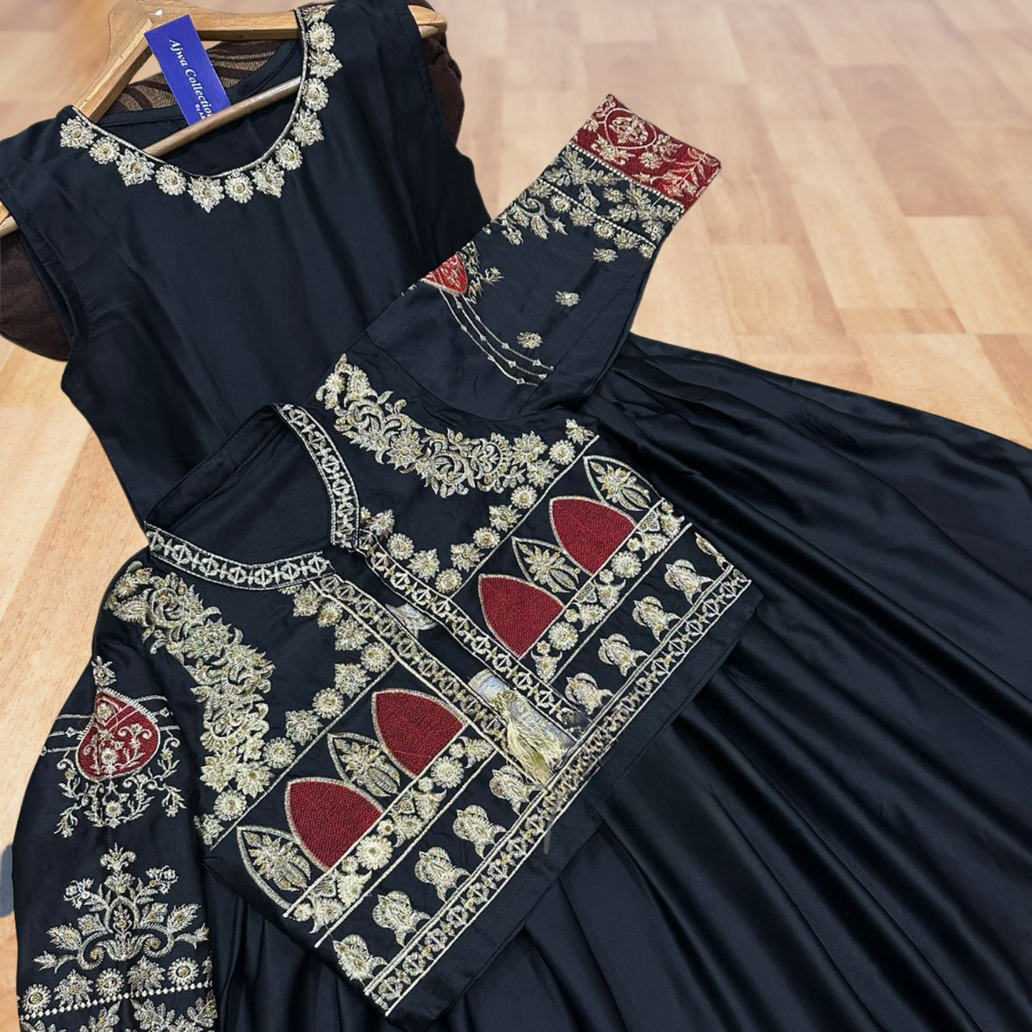 Ajwa Collection Handworked Maxi 2Pcs | The Storvia Designers