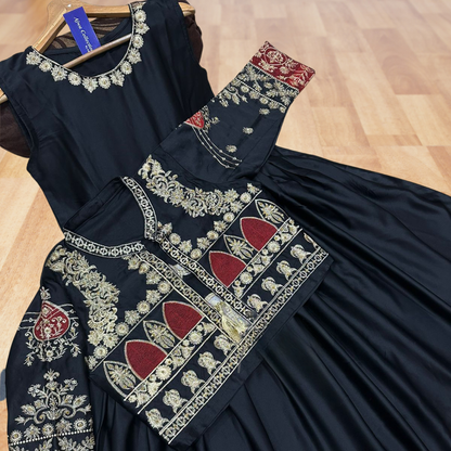 Ajwa Collection Handworked Maxi 2Pcs | The Storvia Designers