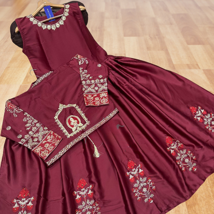 Ajwa Collection Handworked Maxi 2Pcs | The Storvia Designers