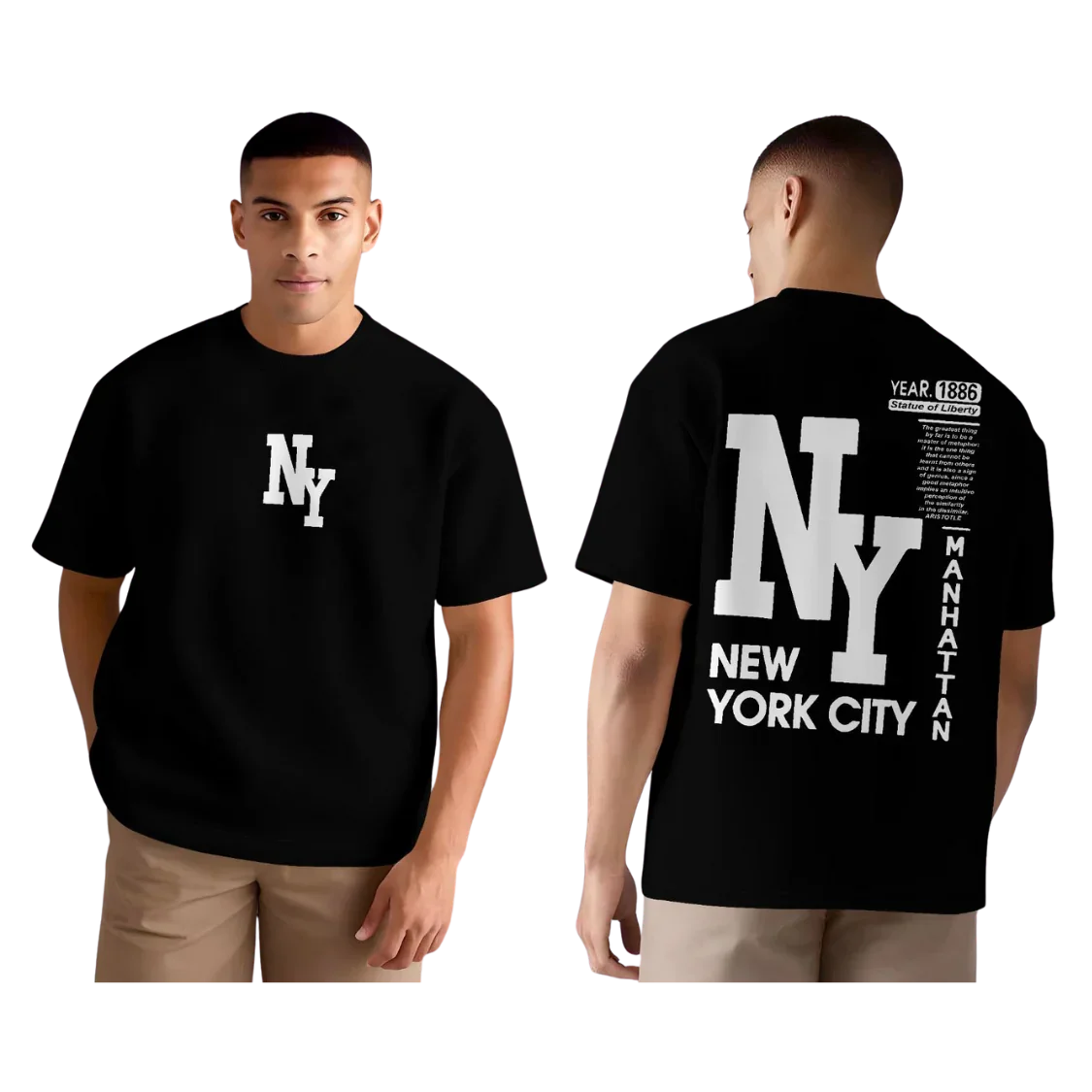 Drop Shoulder DFT printed shirts - The Storvia Designers