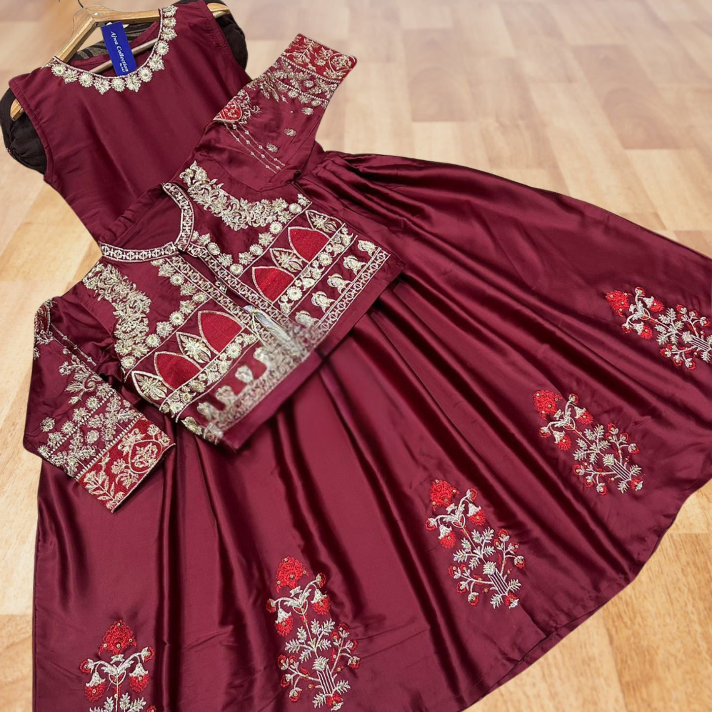 Ajwa Collection Handworked Maxi 2Pcs | The Storvia Designers