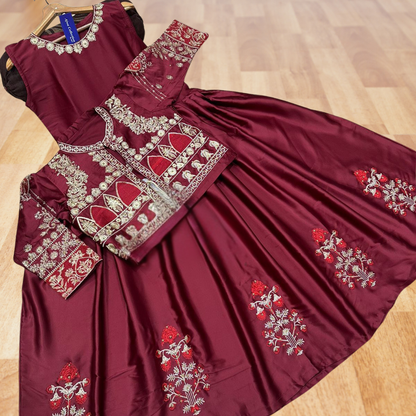 Ajwa Collection Handworked Maxi 2Pcs | The Storvia Designers