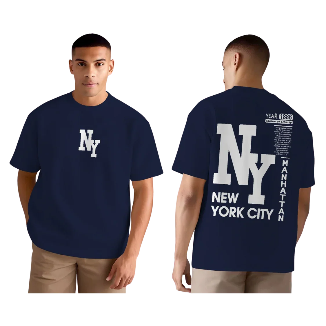 Drop Shoulder DFT printed shirts - The Storvia Designers