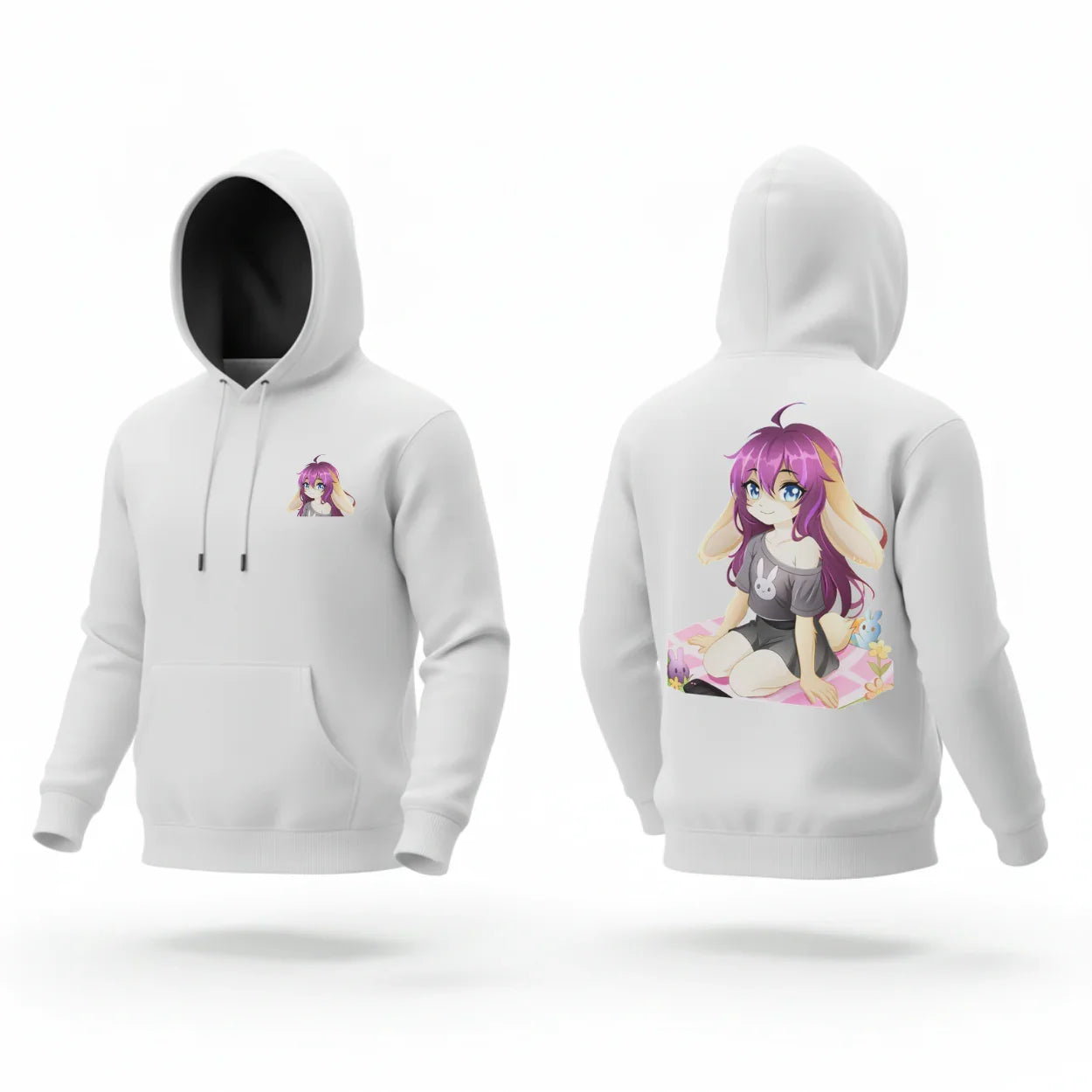 Storvia Special Edition Hoodie – Bunny Girl - The Storvia Designers