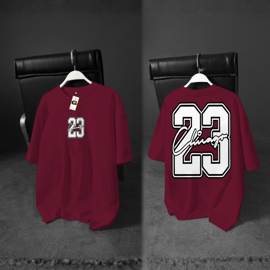 Drop Shoulder T-Shirt | Summer PC Jersey DTF Print