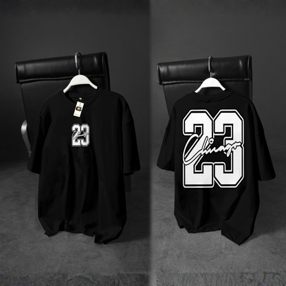 Drop Shoulder T-Shirt | Summer PC Jersey DTF Print