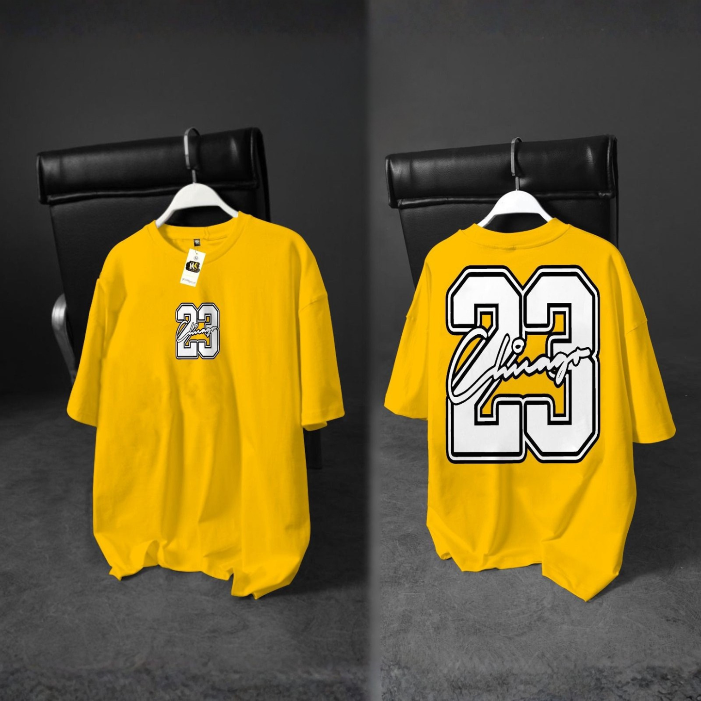 Drop Shoulder T-Shirt | Summer PC Jersey DTF Print