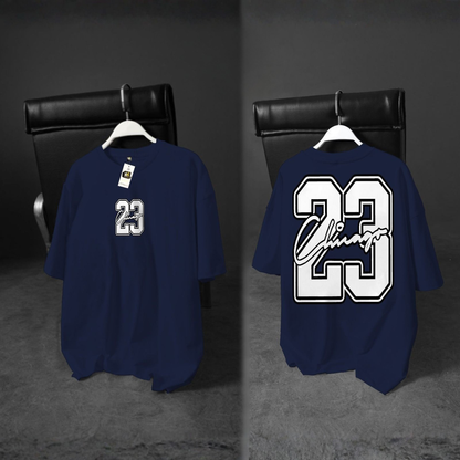 Drop Shoulder T-Shirt | Summer PC Jersey DTF Print