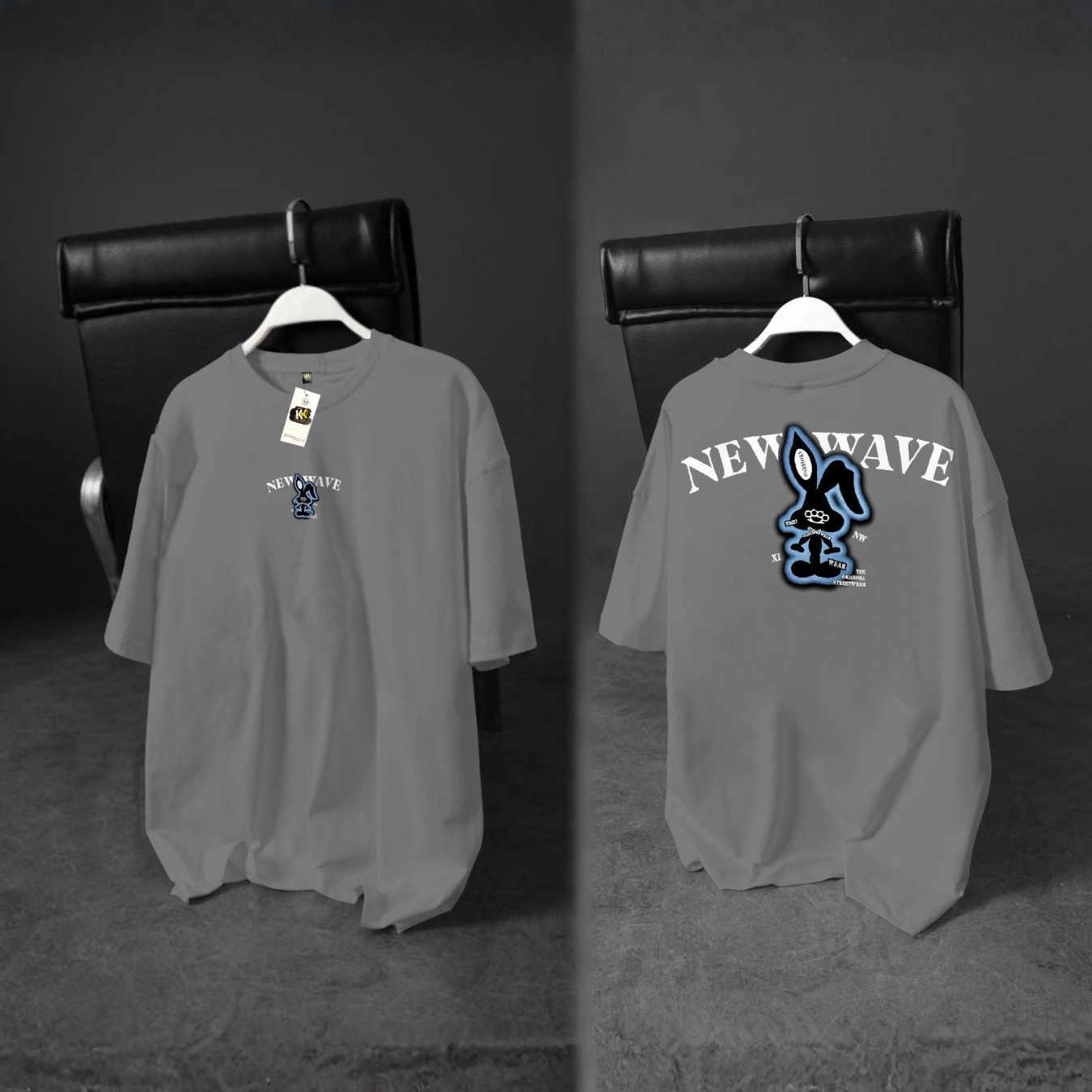 Drop Shoulder T-Shirt | Summer PC Jersey DTF Print