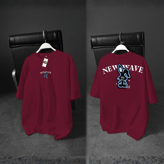 Drop Shoulder T-Shirt | Summer PC Jersey DTF Print