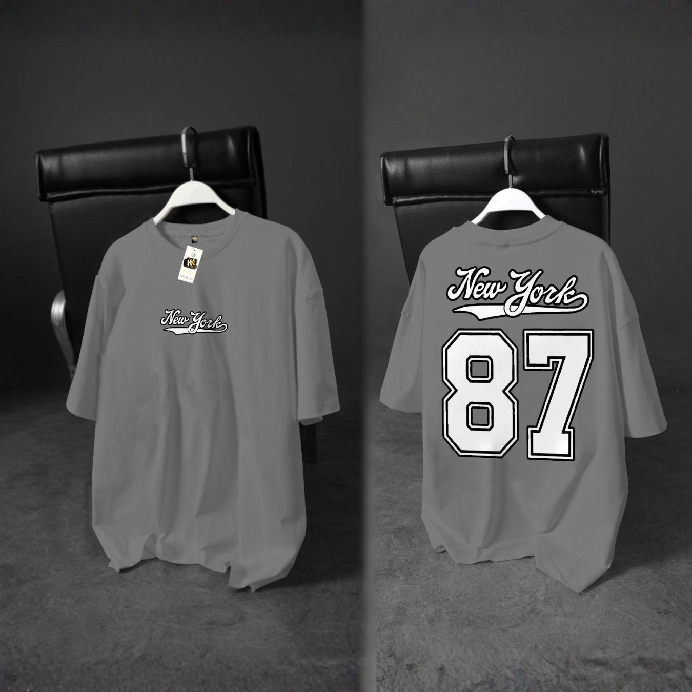 Drop Shoulder T-Shirt | Summer PC Jersey DTF Print