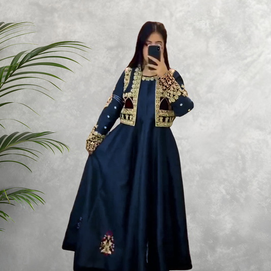 Ajwa Collection Handworked Maxi 2Pcs | The Storvia Designers