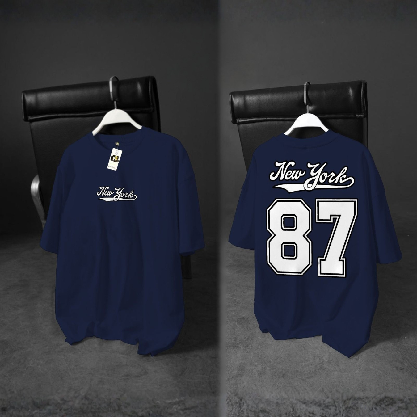 Drop Shoulder T-Shirt | Summer PC Jersey DTF Print