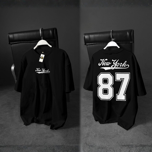 Drop Shoulder T-Shirt | Summer PC Jersey DTF Print