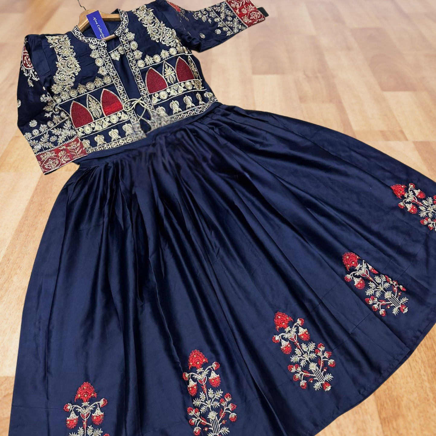 Ajwa Collection Handworked Maxi 2Pcs | The Storvia Designers