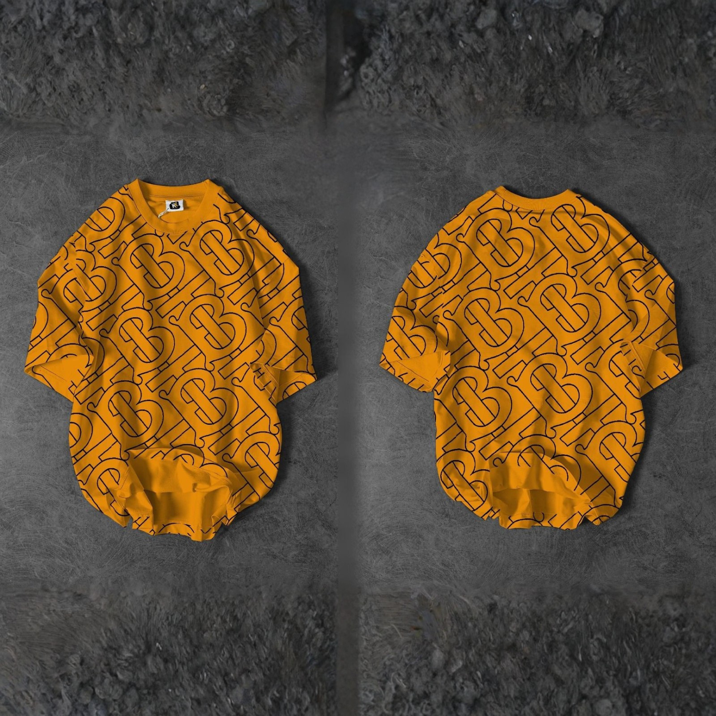 Drop Shoulder T-Shirt | Summer PC Jersey DTF Print