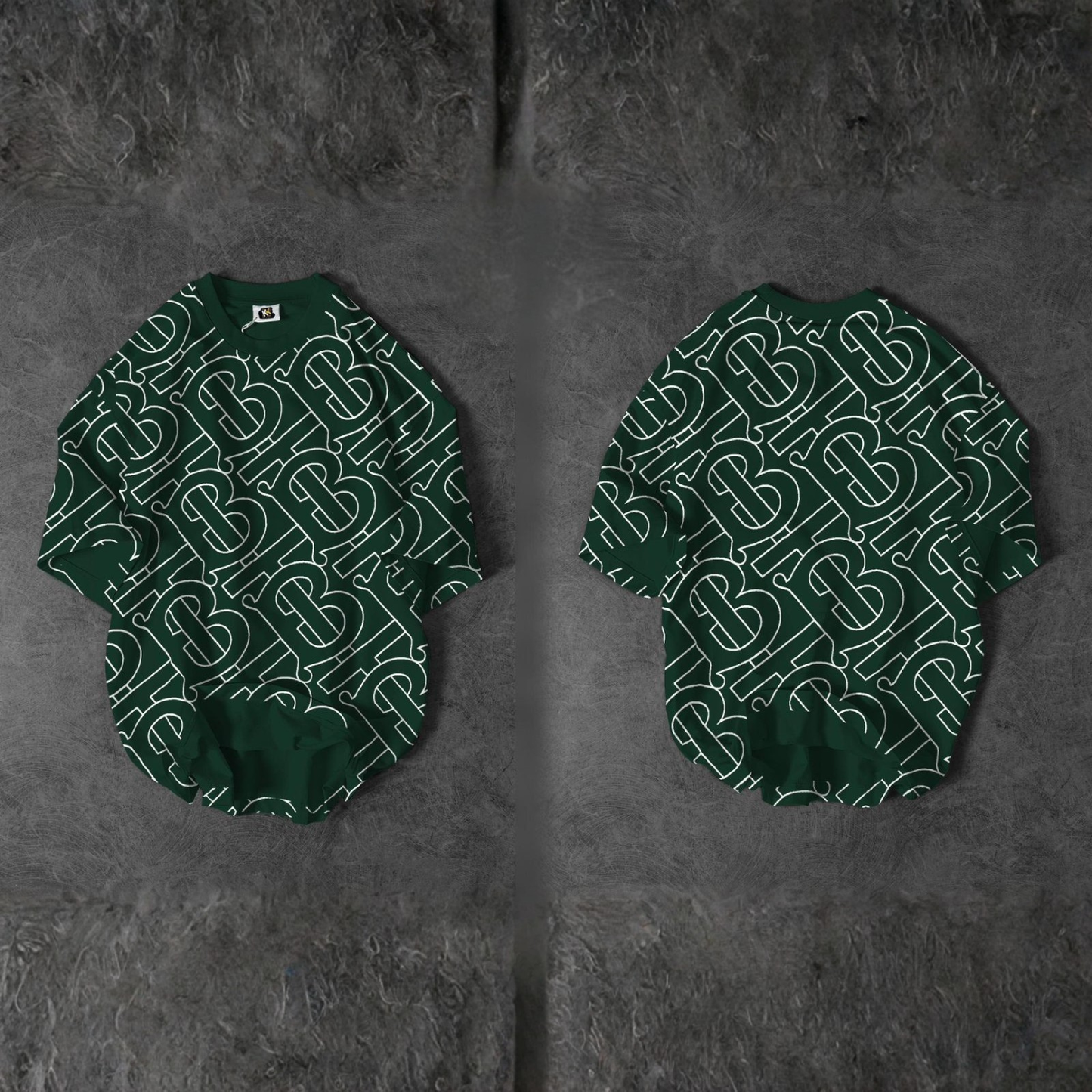 Drop Shoulder T-Shirt | Summer PC Jersey DTF Print