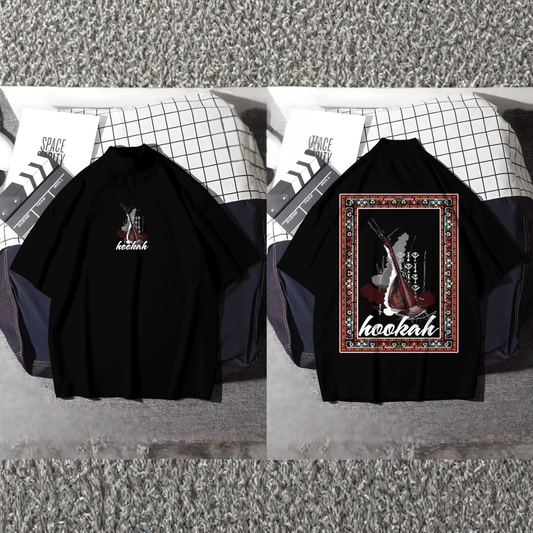 Drop Shoulder T-Shirt | Summer PC Jersey DTF Print