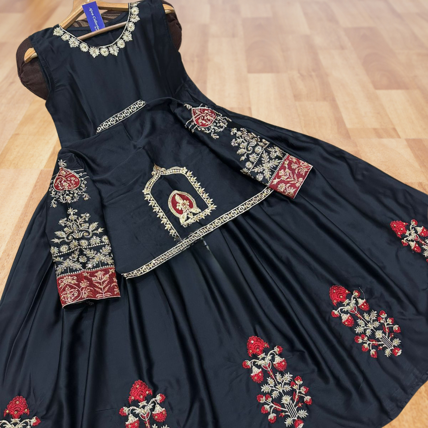 Ajwa Collection Handworked Maxi 2Pcs | The Storvia Designers