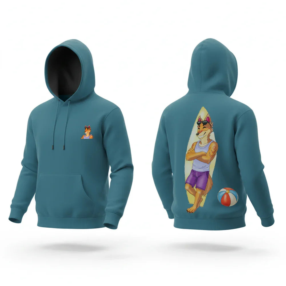 Storvia Special Edition Hoodie – Surfer Wolf - The Storvia Designers