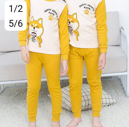 Kids Soft Jersey Night Suit – Comfortable Sleepwear - The Storvia Designers