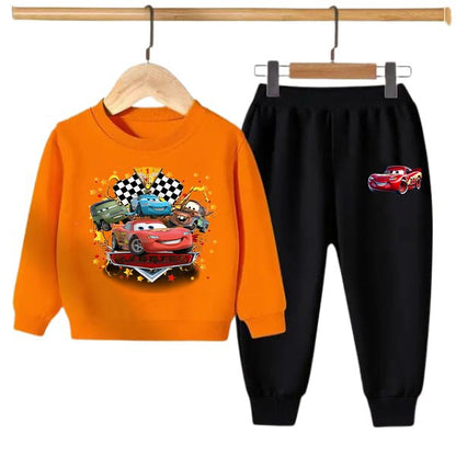 Kids Double Fleece Suits – Lightning McQueen - The Storvia Designers