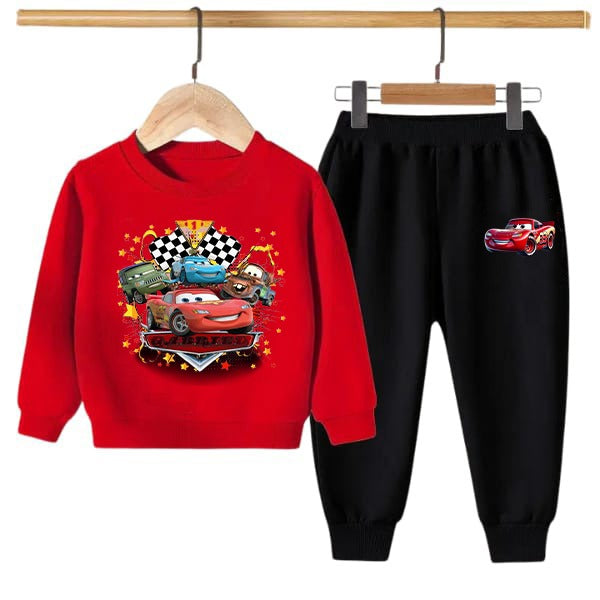 Kids Double Fleece Suits – Lightning McQueen - The Storvia Designers