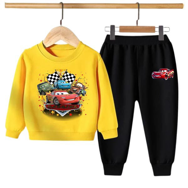 Kids Double Fleece Suits – Lightning McQueen - The Storvia Designers