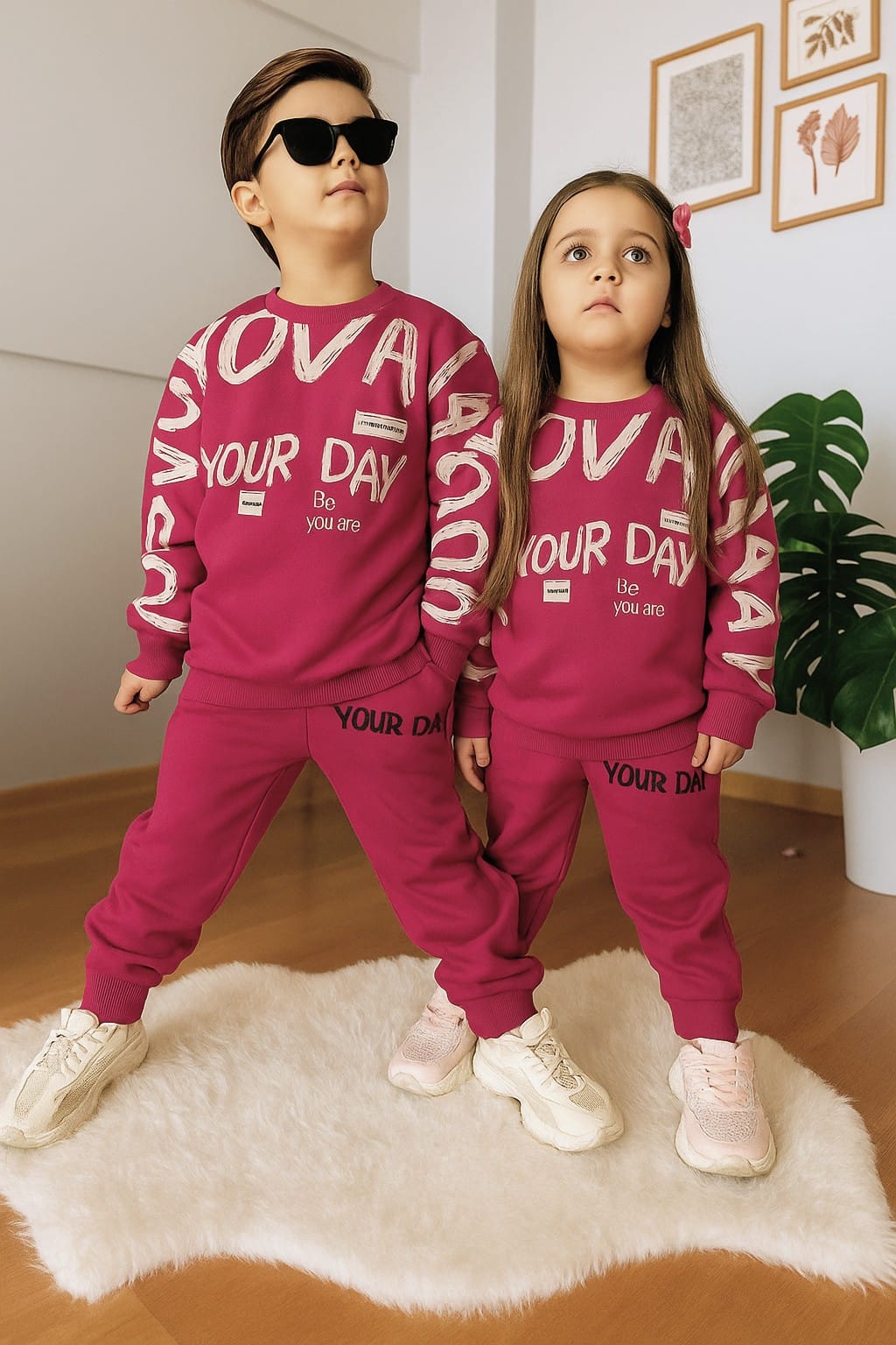 Hello Winter – Double Fleece Kids Wear - The Storvia Designers