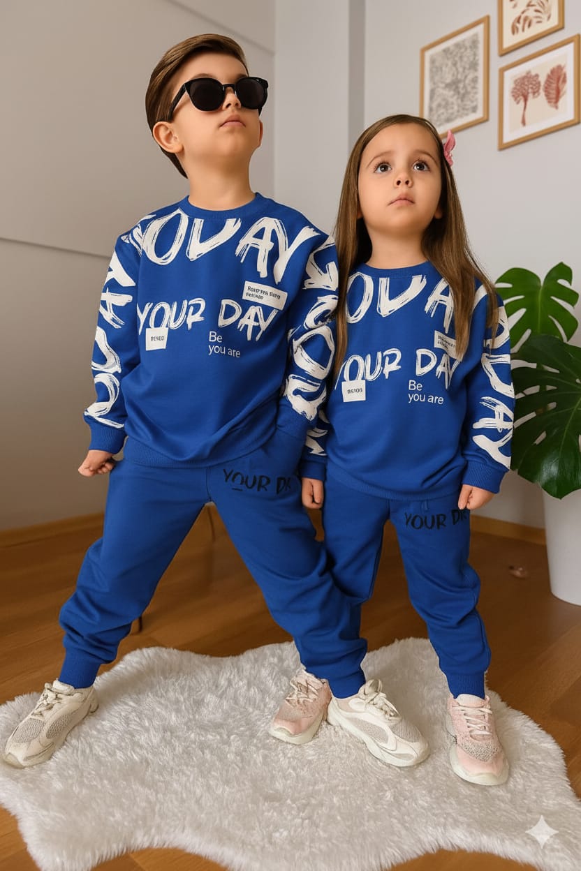 Hello Winter – Double Fleece Kids Wear - The Storvia Designers