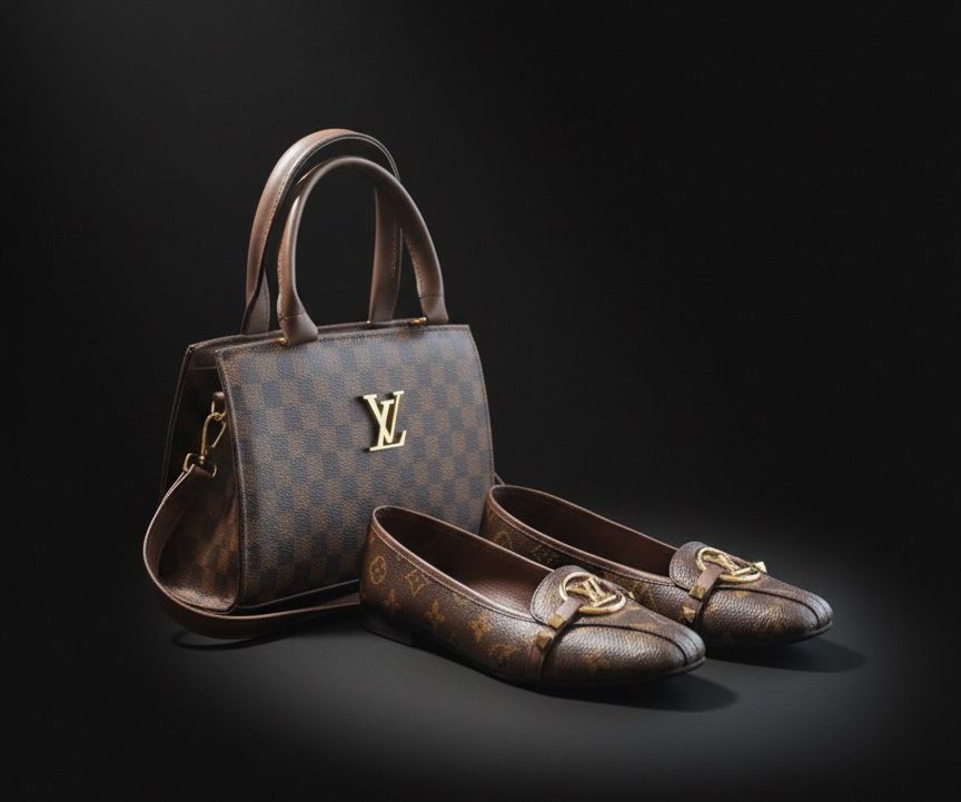 Luxury LV-Style Combo for Women – Bag + Shoes - The Storvia Designers