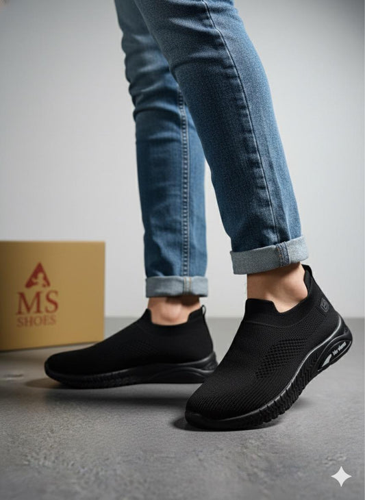 Skechers for Men Black & Grey | The Storvia Designers - The Storvia Designers