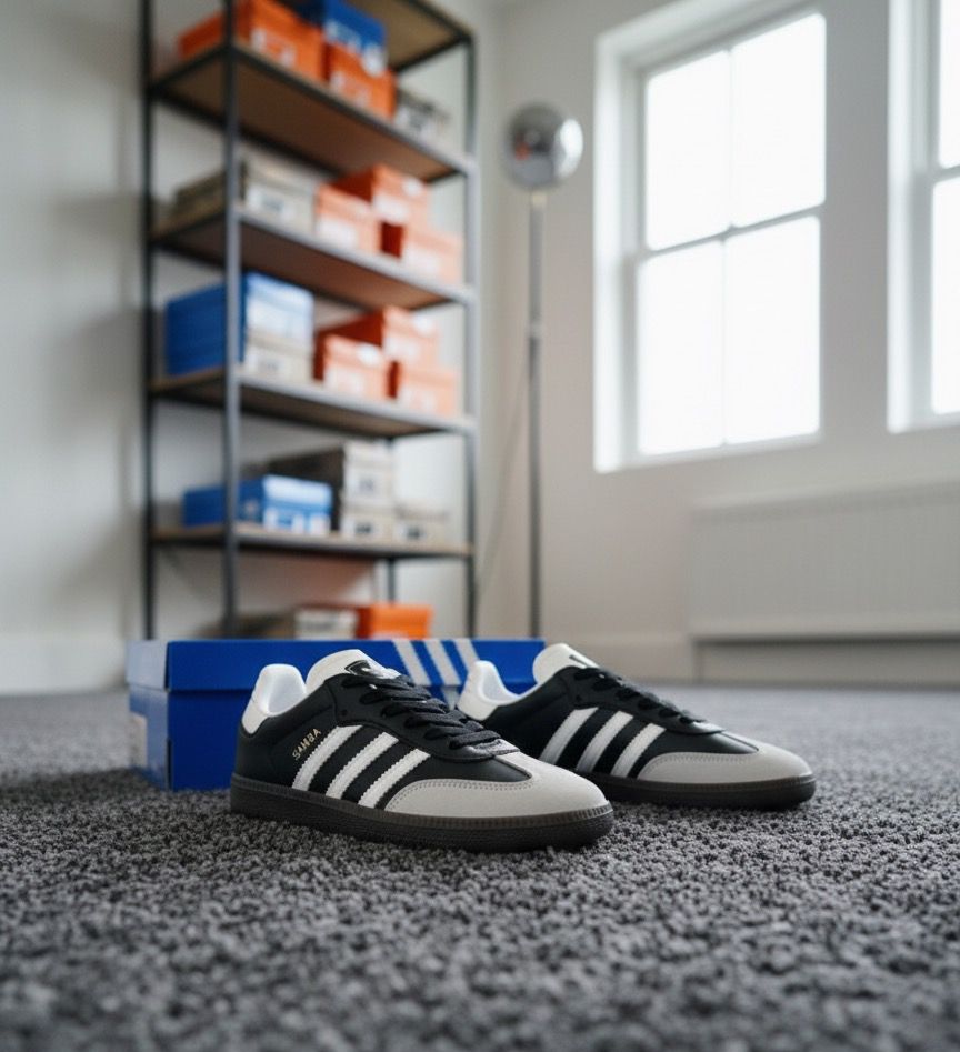 Adidas Samba for Men Black & White | The Storvia Designers - The Storvia Designers