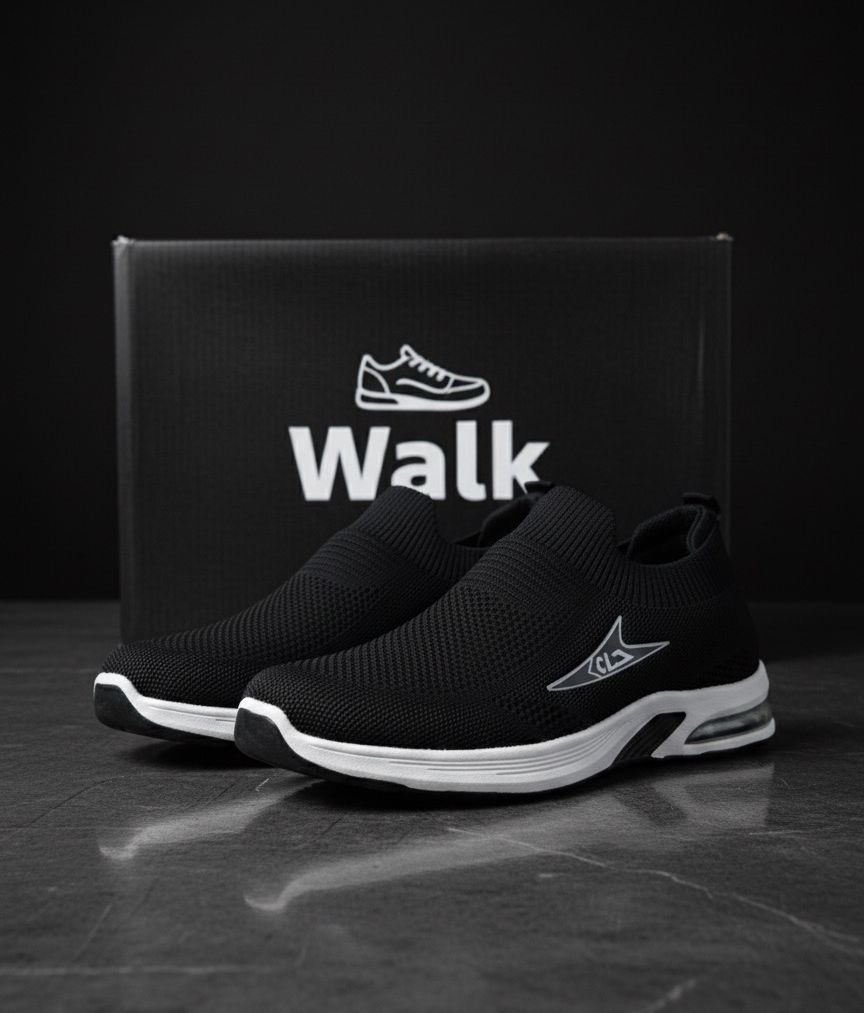 Black Skechers for Men – Soft & Comfortable Shoes - The Storvia Designers