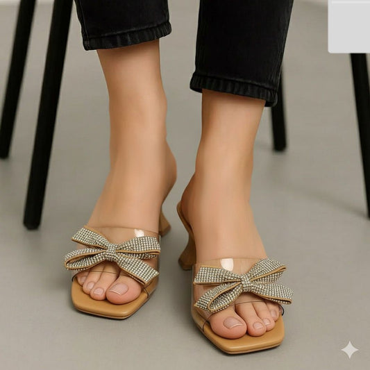 Women’s Bow Heels – 3 Inch | Elegant & Stylish